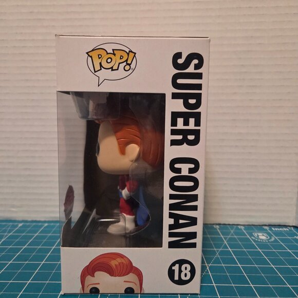 Funko POP Conan O'Brien Super Conan COCO TBS EB Games 18 Vinyl Figure - Picture 2 of 6